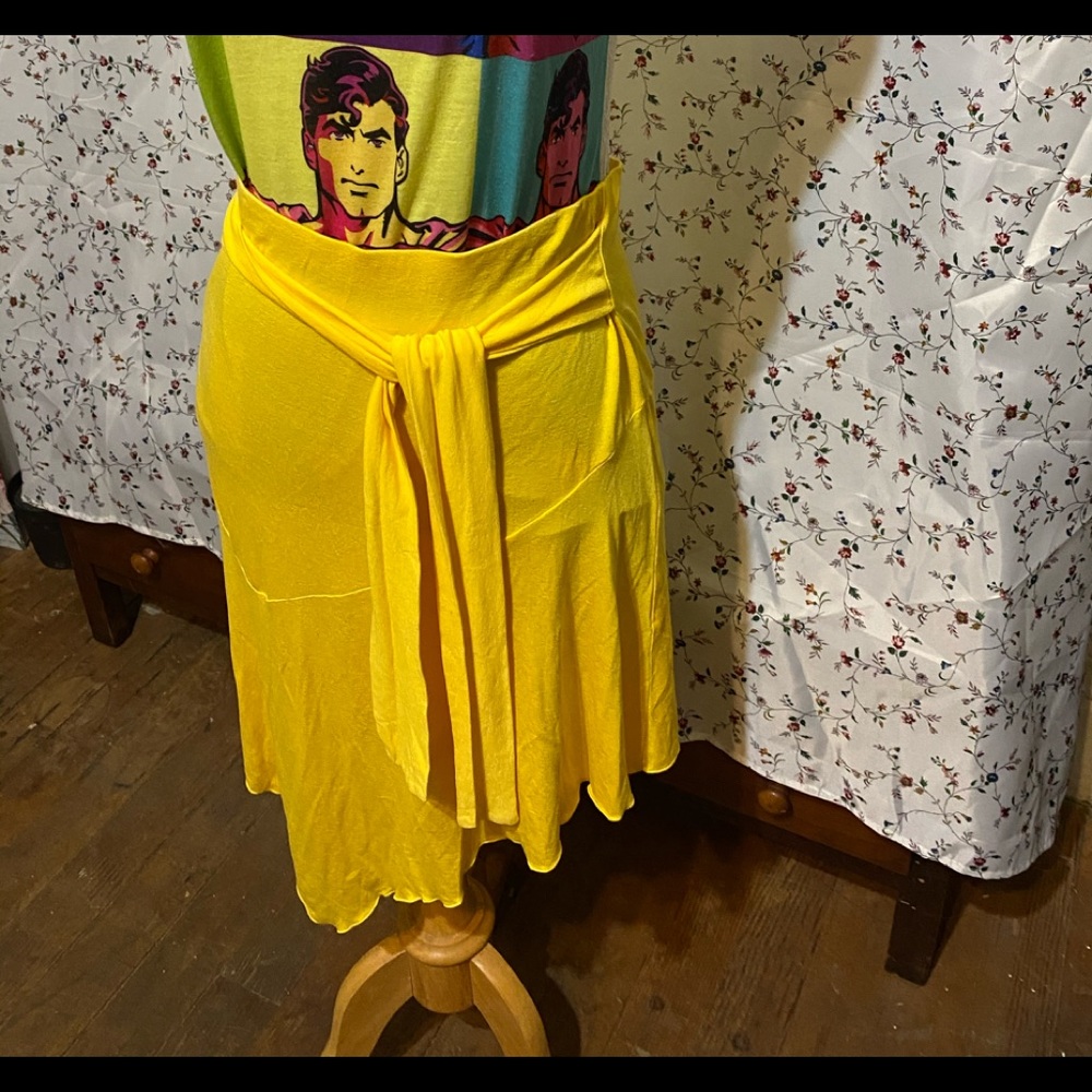 Vintage Yellow Skirt-
